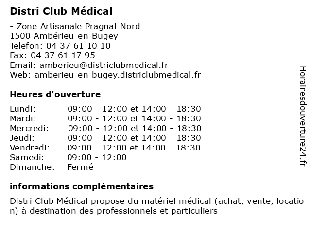 Location et vente de matériel médical à Ambérieu-en-Bugey