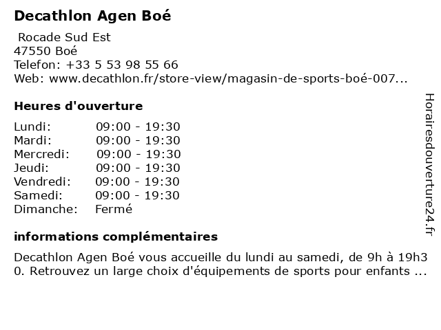 decathlon agen