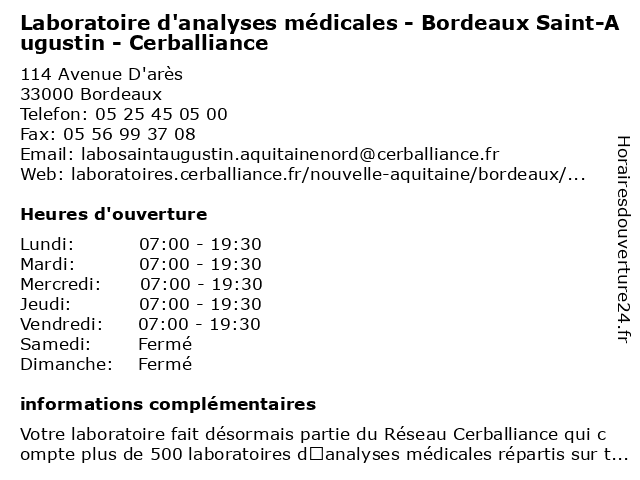 Laboratoire D'analyses Médicales - Bellefontaine - Cerballiance Toulouse Photos