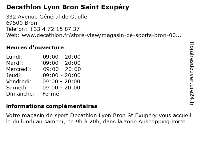 decathlon saint priest