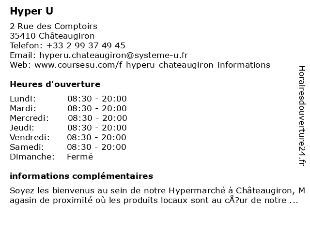 U chateaugiron