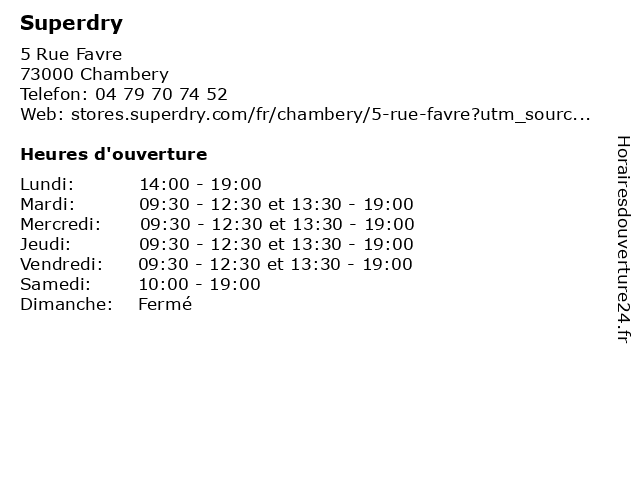 superdry chambery telephone superdry chambery telephone