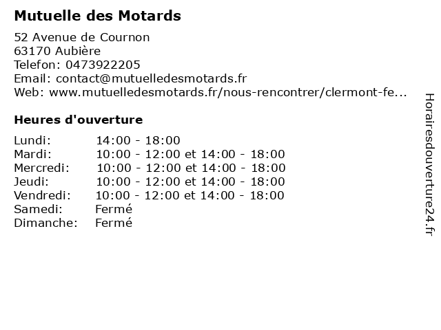 ᐅ mutuelle des motards horaires d ouverture 24 rue de ᐅ mutuelle des motards horaires d ouverture 24 rue de