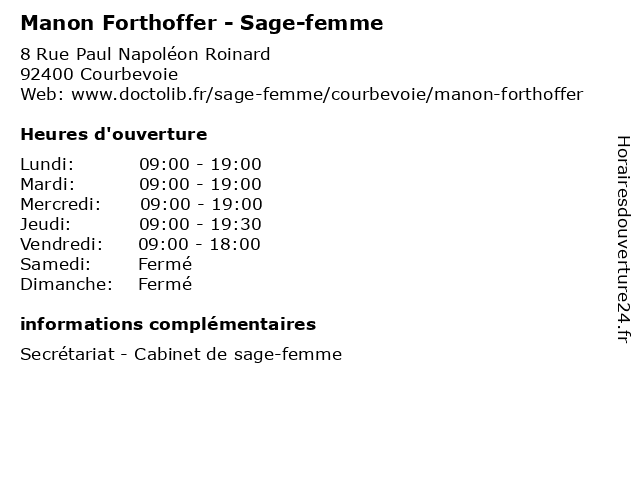 femme courbevoie