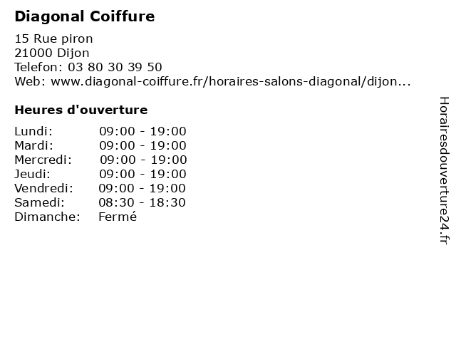 17++ Diagonal coiffure dijon inspiration