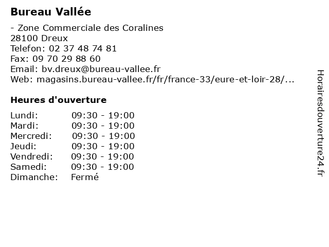 herstel auteursrechten versieren ᐅ Horaires d'ouverture „Bureau Vallée“ | - Zone Commerciale des Coralines à Dreux herstel auteursrechten versieren ᐅ Horaires d'ouverture „Bureau Vallée“ | - Zone Commerciale des Coralines à Dreux