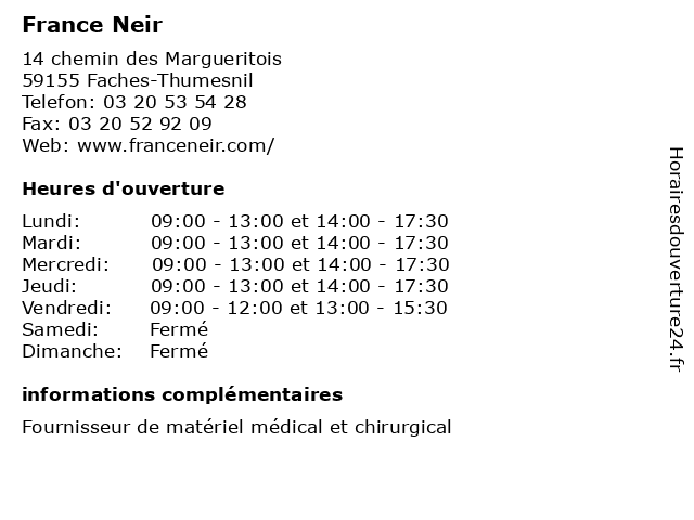 France Neir Matériel Médical