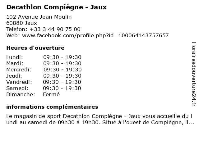 decathlon compiegne