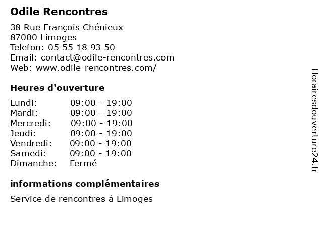 rencontres sur limoges