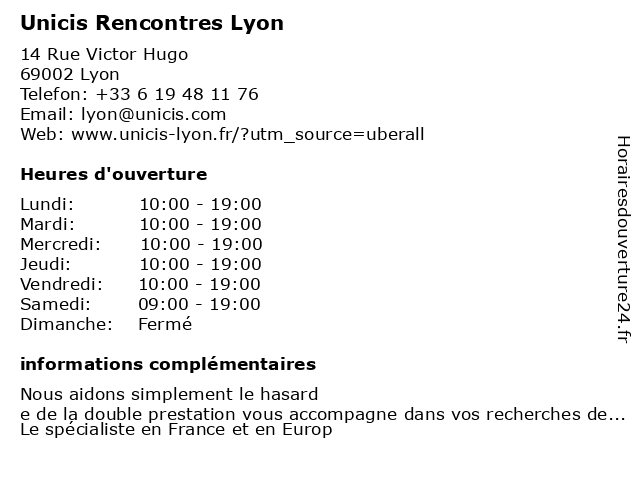 adresse rencontres lyon