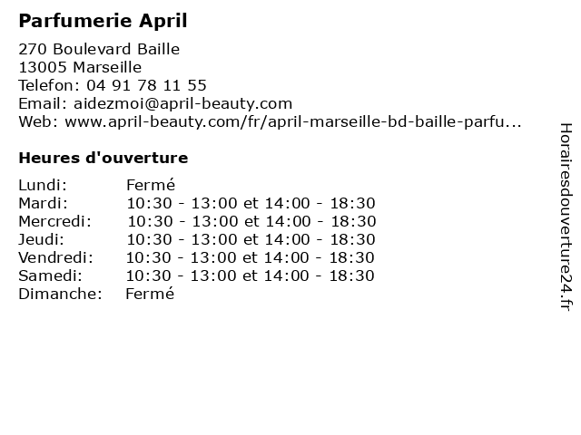 april marseille parfumerie