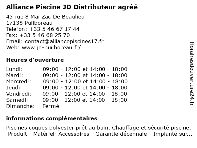 Cash Piscine Aytre