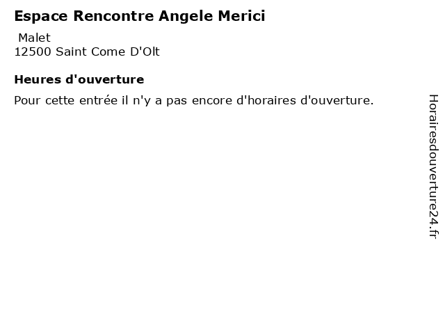 espace rencontre malet