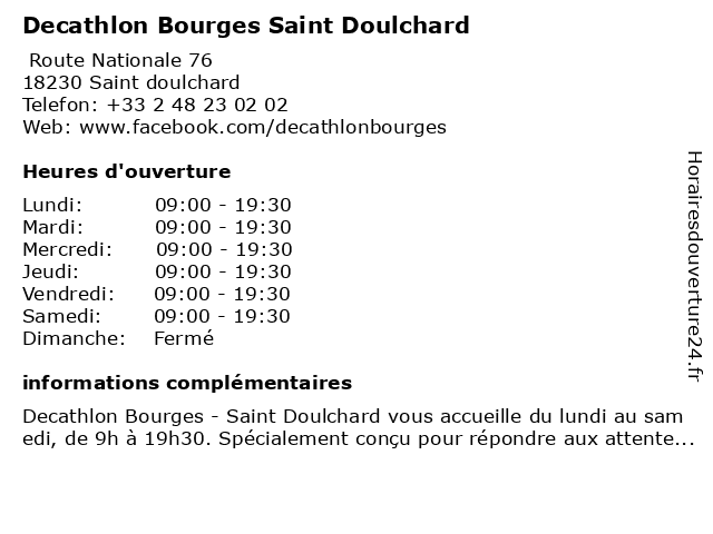 decathlon bourges