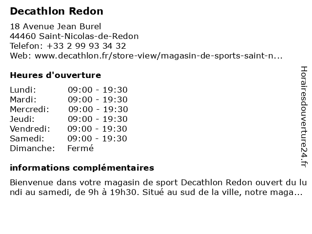 decathlon redon