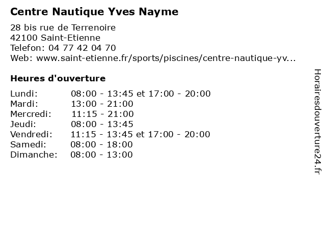Piscine Yves Nayme
