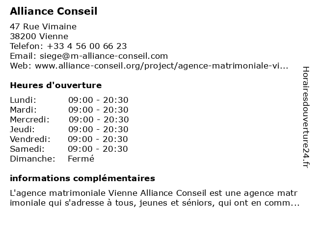agence de rencontre vienne